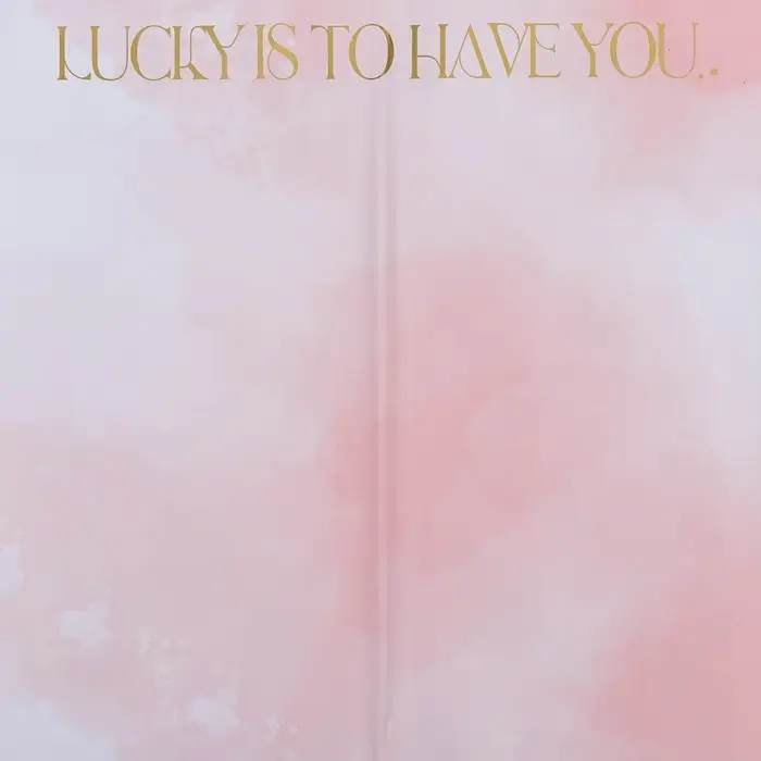 Пленка для цветов матовая, &laquo;Акварель&raquo;, 57&times;57 см, персиковый