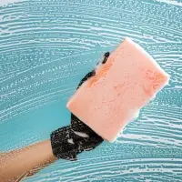 Губка автомобильная Grand Caratt, 150 х 100 х 45 мм, микс