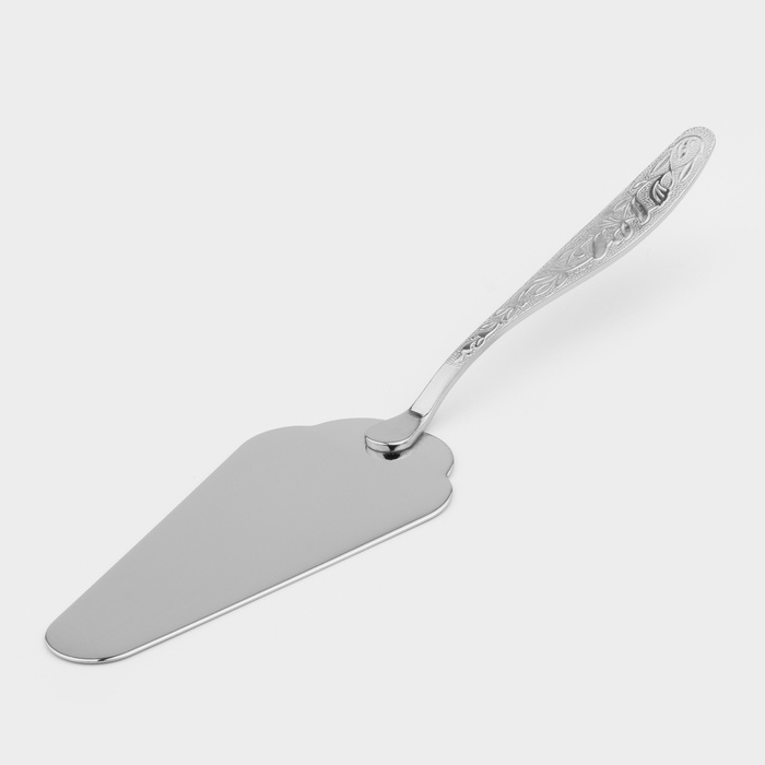 Лопатка &laquo;Уралочка&raquo;, длина 19,5 см, толщина 2 мм, цвет серебряный