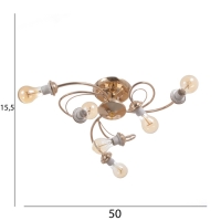 Люстра "Венда" БП6х40Вт Е27 Золото МОДЕЛЬ: 2800089 Люстра "Венда" БП6х40Вт Е27 Золото МОДЕЛЬ: 2800089