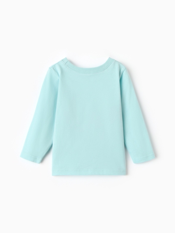 Лонгслив для девочки, цвет мятный, рост 104 см