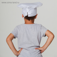 Карнавальный костюм "Поварёнок", фартук, колпак, р--р 32-36, рост 122-134 см Карнавальный костюм "Поварёнок", фартук, колпак, р--р 32-36, рост 122-134 см