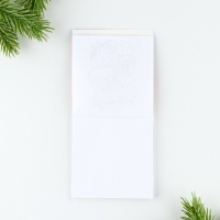 Подарочный набор новогодний, блокнот и восковые мелки &laquo;Волшебный единорог&raquo;