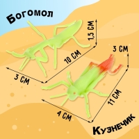 Набор животных &laquo;Насекомые&raquo;, 11 фигурок, декор