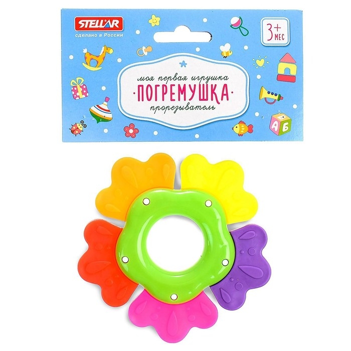 Погремушка - прорезыватель &laquo;Лютик&raquo;