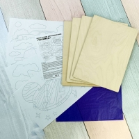 Заготовки для творчества. Набор досок для выжигания &laquo;Техника&raquo;