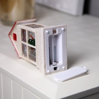 Светодиодная фигура &laquo;Щелкунчик&raquo; 7.5 &times; 12.5 &times; 4.9 см, пластик, батарейки АААх2 (не в комплекте), свечение тёплое белое