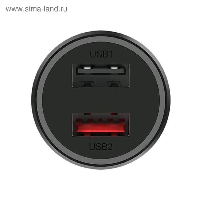 Автомобильное зарядное устройство Xiaomi Mi 37W Dual-Port Car Charger, 2 USB, 3А, черное Автомобильное зарядное устройство Xiaomi Mi 37W Dual-Port Car Charger, 2 USB, 3А, черное