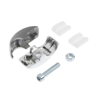 Крепеж одинарный с пластиковым вкладышем d-25 Z-019 Крепеж одинарный с пластиковым вкладышем d-25 Z-019