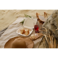 Корзина для хранения Доляна Nature, 24&times;14,5&times;14,5 см, бамбук