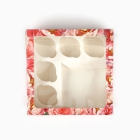 Коробка для капкейков &laquo;Самой прекрасной на свете&raquo;, 25 &times; 25 &times; 10 см