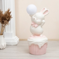 Торшер "Зайка" LED USB розовый 30х30х69см