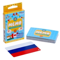 Настольная игра &laquo;МЕМО. Флаги. Мир&raquo;