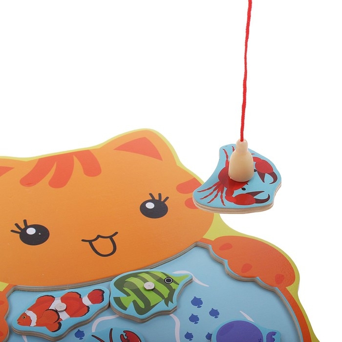 Рыбалка «Котенок», 8 элементов + 2 удочки Рыбалка «Котенок», 8 элементов + 2 удочки