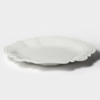 Блюдо фарфоровое Magistro &laquo;Сюита&raquo;, d=35,8 см, цвет белый