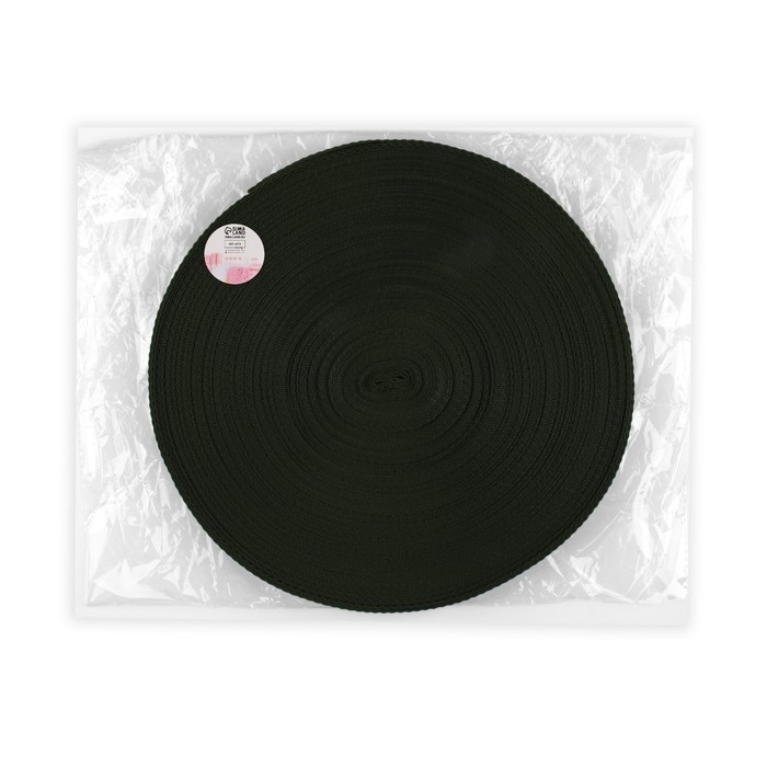 Стропа ременная, 25 мм, 50 &plusmn; 1 м, плотность 10,2 гр/м, цвет хаки №36