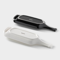 Набор блюд фарфоровых сервировочных Magistro &laquo;Бутыль Инь-Янь&raquo;, 31,8&times;10,8&times;2,8 см, цвет белый, чёрный