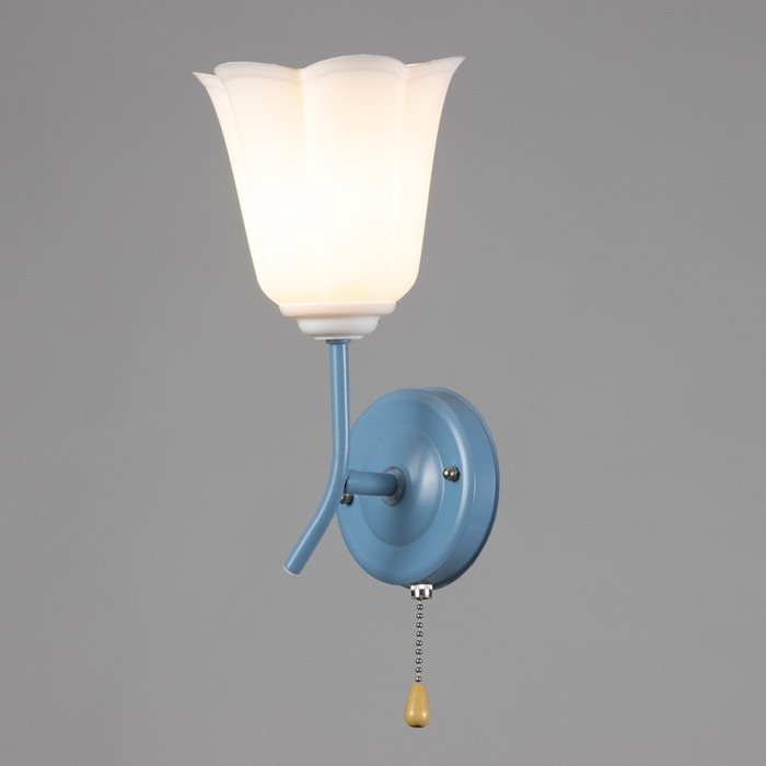 Бра Бра "Онлайн" (цвет.) 1х15Вт Е27 МОДЕЛЬ:BR 02086 голубой 10,5х15х27см