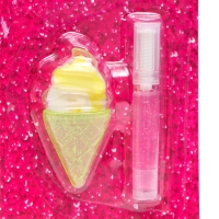 Набор блесков для девочки «Рожок», микс Набор блесков для девочки «Рожок», микс