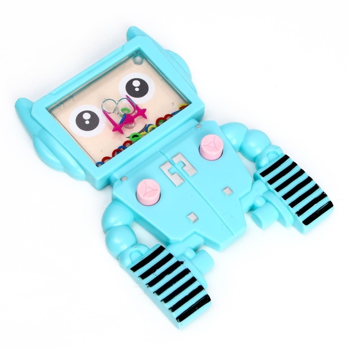 Водная игра с колечками &laquo;Робот&raquo;, цвета МИКС