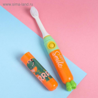 Зубная щётка детская электрическая &laquo;Дракоша&raquo;, LP-008, 19,2 х 5,5 см.