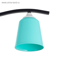 Плафон универсальный "Цилиндр" Е14/Е27 лазурный 11х11х12см Плафон универсальный "Цилиндр" Е14/Е27 лазурный 11х11х12см