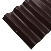 Ограждение для клумбы, 110 &times; 24 см, коричневое, &laquo;Волна&raquo;, Greengo