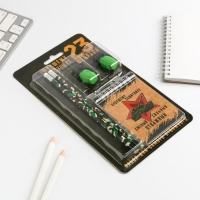 Подарочный набор "Будь лучше всех", ластики 2 шт, блокнот, карандаши Подарочный набор "Будь лучше всех", ластики 2 шт, блокнот, карандаши