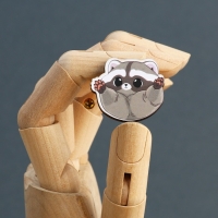 Значок деревянный &laquo;Хочу на ручки&raquo;, 3 х 2,8 см