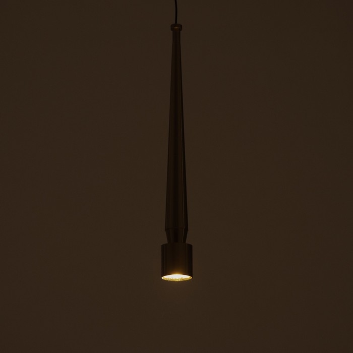 Светильник подвесной "Кельна" LED 5Вт 4000К золото 4х4х33,5-133,5см