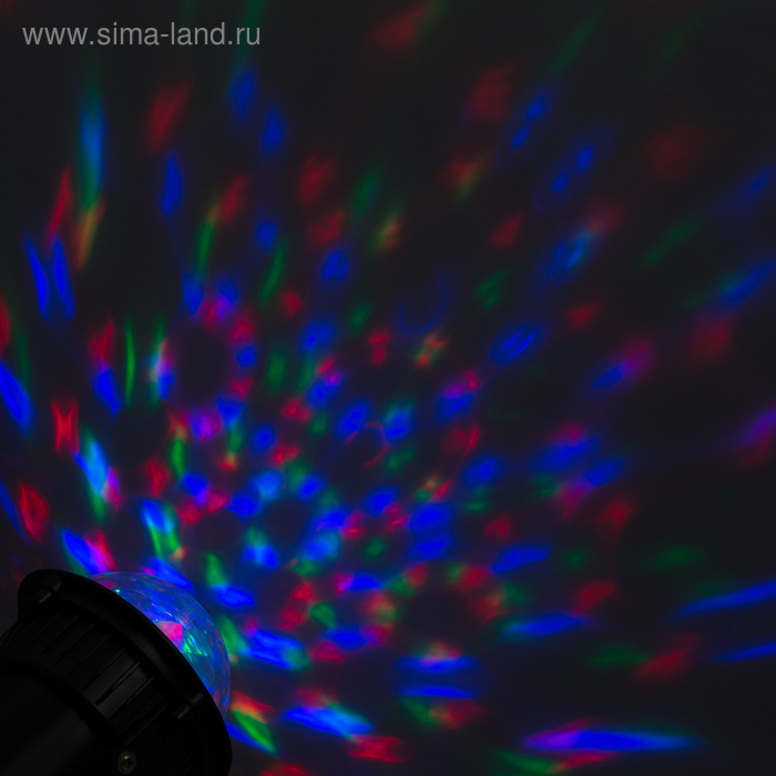 Световой прибор &laquo;Хрустальный шар&raquo;, IP65, свечение RGB, 12 В