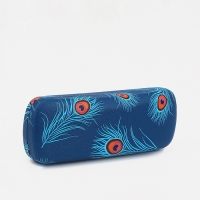 Футляр для очков на хлопушке, длина 15,5 см, цвет синий Футляр для очков на хлопушке, длина 15,5 см, цвет синий