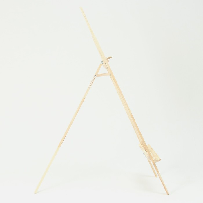 Мольберт тип &laquo;Лира&raquo; 175 х 64 см, с бегунком, неокрашенное дерево, Calligrata