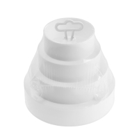 Соединитель круглых каналов ERA ПУ15.12.10.8,вентиляционный,d=78/98/123/148 мм,центральный