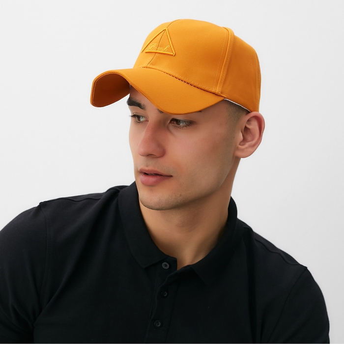 Кепка MINAKU Кепка MINAKU "Breek", цвет горчичный, размер 56-58