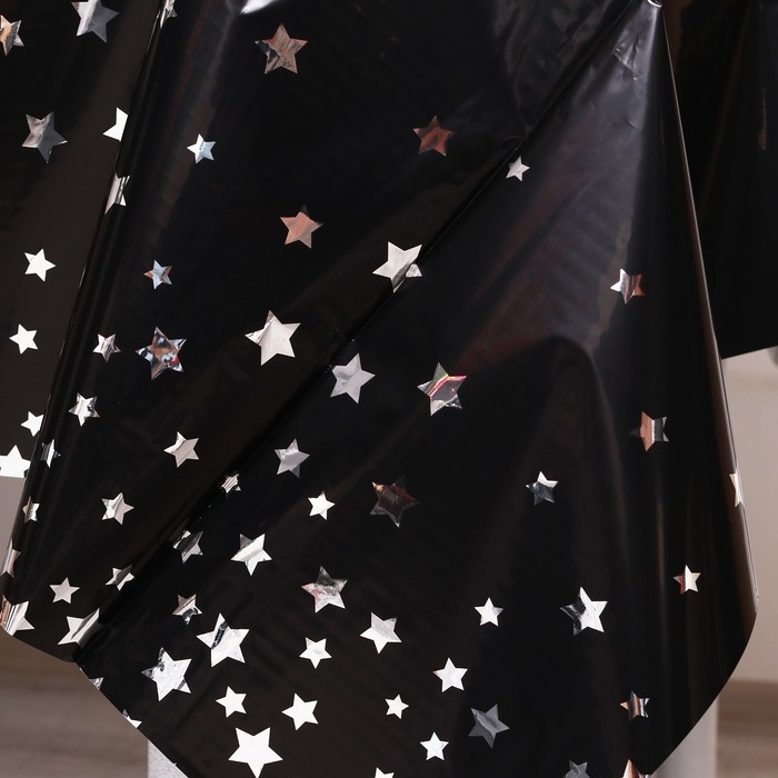 Скатерть &laquo;Звёзды&raquo;, 137 &times; 183 см, цвет серебро