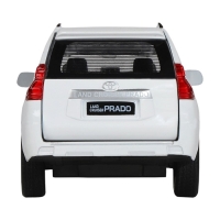 Машина металлическая Land Cruiser Prado 1:32, свет и звук, открываются двери, капот, багаж, инерция Машина металлическая Land Cruiser Prado 1:32, свет и звук, открываются двери, капот, багаж, инерция