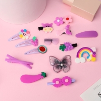 Набор для волос "Маленькие радости" (14 шт) бабочка, сиреневый Набор для волос "Маленькие радости" (14 шт) бабочка, сиреневый