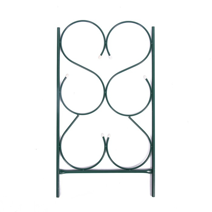 Арка садовая, разборная, 230 &times; 120 &times; 51 см, металл, зелёная