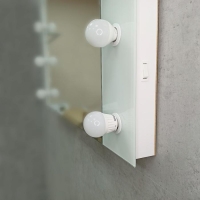 Зеркало &laquo;Этюд&raquo;, гримёрное, настенное, 8 лампочек, 80х60 см