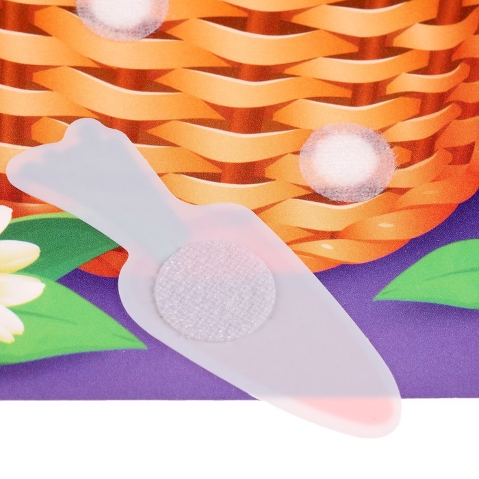 Развивающая игра на липучках. Сортер «Фрукты и овощи» Развивающая игра на липучках. Сортер «Фрукты и овощи»