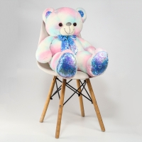 Мягкая игрушка «Медведь», с паетками, 80 см Мягкая игрушка «Медведь», с паетками, 80 см