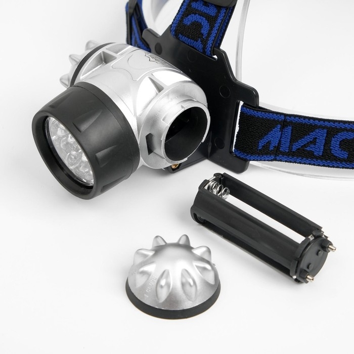 Фонарь налобный Фонарь налобный "Мастер К", 14 LED, 7 х 4 см, 3 ААА