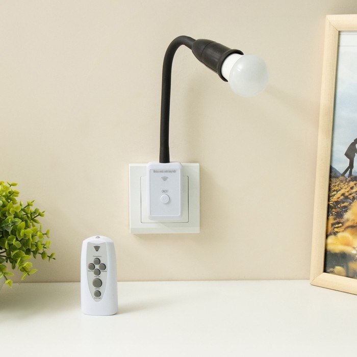 Бра с ПДУ Бра с ПДУ "Синди" Е27 15Вт черный 4х2х33см