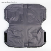 Муфта на ручку коляски, цвет серый