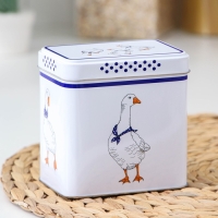 Банка для сыпучих продуктов «Гуси», 600 мл, d=6,7 см Банка для сыпучих продуктов «Гуси», 600 мл, d=6,7 см