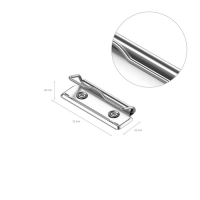 Планшет с зажимом А5, 2 мм, ErichKrause Standard, картон/бумвинил, черный (клипборд)