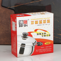 Кастрюля из нержавеющей стали Promo, 1,7 л, 20&times;8 см, с крышкой