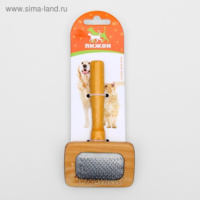 Пуходерка в деревянном корпусе, с каплями, 7,3 х 12,5 см Пуходерка в деревянном корпусе, с каплями, 7,3 х 12,5 см