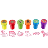 Печать цветная &laquo;Весёлая компания&raquo;, набор 6 шт., МИКС